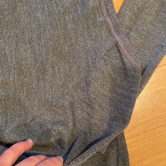 Like New - LOFT - Small - Gray sparkly sweater - Picture 3 of 4